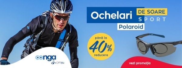 Conga.ro - 40% reducere la ochelarii de soare sport Polaroid 