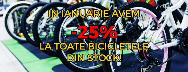 BikeXCS.ro - 25% reducere la 52 de modele de biciclete 