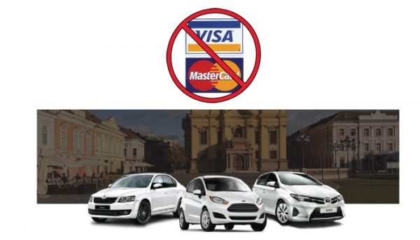Inchirieri auto fara garantie pe cardul de credit