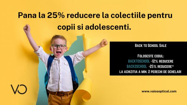 Magazinul online vaiosoptical.com lansează campania de Back to School 