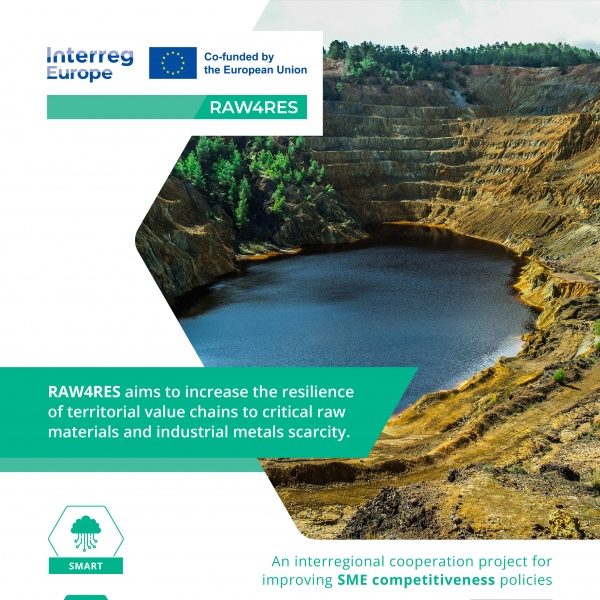ADR BI partener în proiectul Interreg Europe – RAW4RES (Enhancing responsible mining policies and raw materials resilience in EU regions)