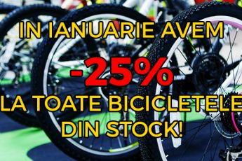 BikeXCS.ro - 25% reducere la 52 de modele de biciclete 
