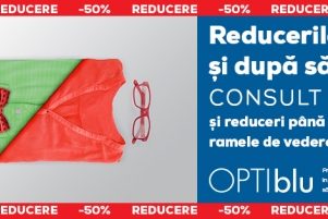 OPTIblu – Consult gratuit si reduceri de pana la 50% la ramele de vedere