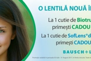 1 cutie Biotrue ONEDay = 10 lentile Cadou. 1 cutie SoftLens Daily = 5 lentile Cadou.