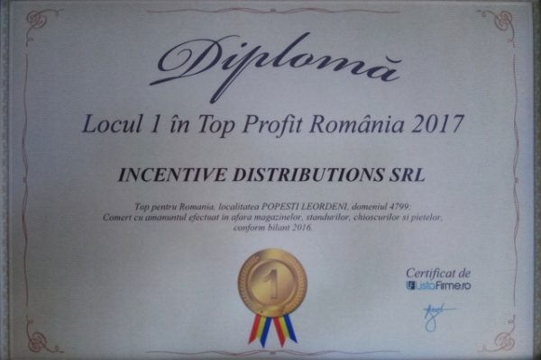 SCENTAIR – specialistii Aroma Marketing, locul I in Top Profit Romania 