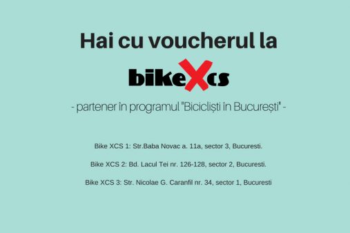 BikeXCS: 10% reducere la bicicletele cumparate cu voucher „Biciclisti in Bucuresti”