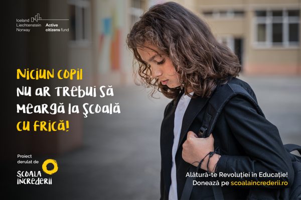 Românii au făcut peste 2300 de  donații pentru a susține Școala Încrederii