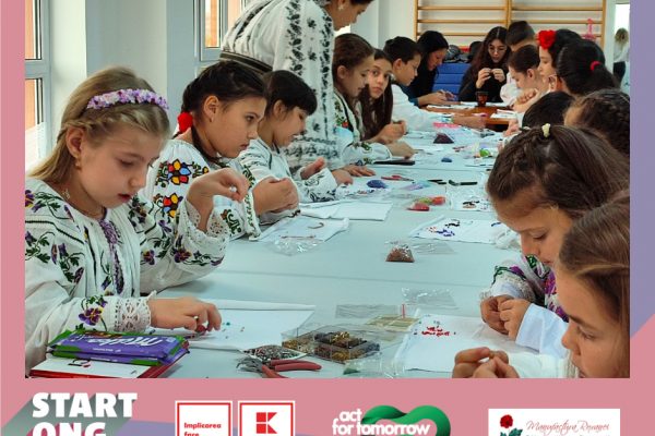 65 de elevi, din comuna Pielești, județul Dolj au luat parte la ateliere gratuite de meșteșugărit