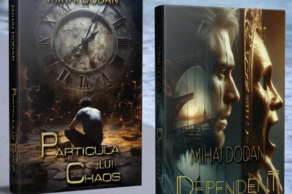 Așteptarea a luat sfârșit! Romanele „Dependent” și „Particula lui Chaos” semnate de Mihai Dodan sunt disponibile pentru comandă