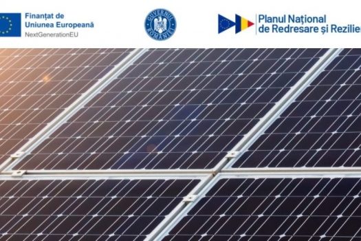 Comunicat Finalizare Proiect - Instalare centrală electrică fotovoltaică ”CEF RMB CALEA TURZII” în județul Cluj - „PNRR: Fonduri pentru România modernă și reformată!”