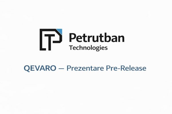 Petrutban Technologies publică prezentarea oficială de pre-release pentru QEVARO, asistent AI în dezvoltare