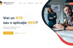 Manifest Media ofera de 20 de ani servicii de creare site, dezvoltare web, aplicatii si platforme online